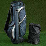 Rj Spinner Cart 14-WAY Dividers & Putter Well Rolling Golf Bag, Blue Wow!. Fixed Price $109.95.