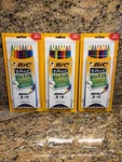 Bic #2 Hb Pencil Xtra-fun 8-PACK Multi-color 3 Packages. Fixed Price $12.99.