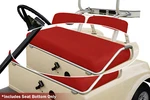Golf Cart Rear Seat Cover Ezgo Club Yamaha Premium Vinyl Staple-on Diy Set. Fixed Price $149.99.
