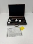 The Bombay Company Golf Putter Set Portable Travel Indoor Kit W/ Case & Balls. Fixed Price $29.99.