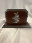 Vtg 1998 Figi Golf Country Club Wood Letter Holder. Fixed Price $18.00.