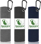 3 Pack 16" X Golf Towels For Bags Men, Large, Blue & GRAY*2. Fixed Price $14.99.