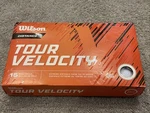 Wilson Tour Velocity Distance Golf Balls 15 Qty - New & Sealed. Fixed Price $18.71.