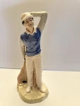 Royal Doulton 9.25 Golfer HN2992 Signed Robert I. Tabbenor England 1980 Vtg. Fixed Price $156.00.