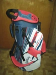 Brand New Callaway Chev 4 Stand Bag Navy / White Red. Fixed Price $165.00.
