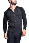 Victorious Men's Raglan Light Weight Zip Down Hoodie Fitness SWEATER-TH864-A4G. Fixed Price $19.99.