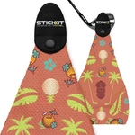 Stickit Magnetic Salmon Pink Tiki Golf Towel Top-tier Pack Of 1,. Fixed Price $52.99.