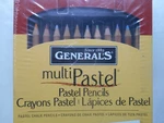 Generals Artist Multi Pastel Pencils 24 Ass. Colors. Fixed Price $29.99.