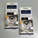Faber-castell (2 Pack) Graphite Sketch Pencil Set W/ Clay 8 Piece 114000T. Fixed Price $20.16.