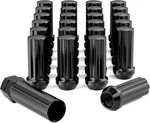 14MMX2.0 Wheel Lug Nuts, 24PCS+1PCS Socket M14X2 Black Thread Inch,. Fixed Price $47.27.