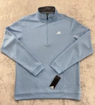 Adidas Elevated Golf Pullover Men Medium Blue Burst Quarter-zip Sweatshirt. Fixed Price $36.95.