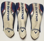 *callaway Big Bertha B21 Fairway Wood Headcover 3PC Set Good Condition. Fixed Price $39.99.