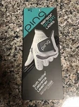 Ping Golf Glove Ladies Large Right Hand Cabretta Leather Sensor Sport. Fixed Price $14.00.