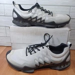 Ecco Biom Aex Shoes Mens 12-12.5 White Black Phorene Running Comfort Lace Up. Fixed Price $67.49.