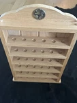 Golf Ball Display Rack Solid Oak- With Bonus Training Mat. Fixed Price $44.95.
