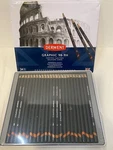 24 X Derwent Graphic Graphite Drawing Pencils Set 34202 New Sealed Metal Case. Fixed Price $34.90.