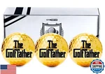 Cybgene Golffather Golden Balls Set Of 3 For Golfer Dad, Husband,. Fixed Price $34.99.
