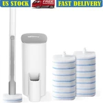Disposable Toilet Cleaner W/ Easy Refill Holder Premium Quality Bathroom. Fixed Price $29.74.