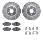 WGUH1-59358 R1 Concepts Brake Disc And Pad Kits 2-WHEEL Set Front For Acura Csx. Fixed Price $178.11.