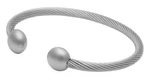Qray Silver Deluxe Steel C-shaped Golf Wellness Bracelet Women *new*. Fixed Price $149.95.