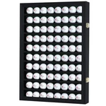 Displaygifts 80 Golf Ball Case Cabinet Wall Rack Holder Solid Wood F.... Fixed Price $138.86.