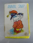 Vintage Toy Card Game: Animal Snap W/sports Figures Golf, Tennis, Soccer, Etc. Fixed Price $7.99.