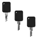 Yhjdc Club Golf Cart Replacement Keys 3-PACK (1A, 1B, 1C) Direct Black. Fixed Price $11.94.