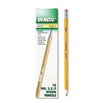 Dixon Oriole Woodcase Pencil, 2.5/F Medium Fine, Yellow Barrel, 12-PACK (12875). Fixed Price $8.39.