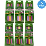 Ticonderoga #2 Hb Striped Sharpened Pencils 10 Count 6 Pack New. Fixed Price $32.60.