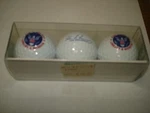 John Kennedy Set Of 3 Golf Balls New In Box Library Museum. Fixed Price $10.00.