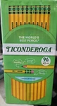 Dixon Ticonderoga No. Woodcased Yellow Barrel Hb Pencils, 96-COUNT (13872). Fixed Price $14.00.