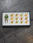 Mission Hills China Golf Course Divot Tool And Ball Marker Set. Fixed Price $50.00.
