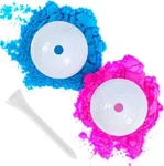 Gender Reveal Golf Balls 1 Pink And Blue Regular Size New Open Box (winsharp). Fixed Price $13.95.