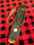 Tourbon Canvas Golf Club Travel Case Lightweight Carry Bag For Women Black. Fixed Price $45.00.