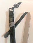New Callaway Mens Golf Belt Reversible Stretch Swing Tech Gray White 30-32. Fixed Price $29.99.