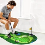 Mini Golf Bathroom Set Indoor Toilet Games Fun Home Edition Toy. Fixed Price $19.31.