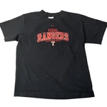 Texas Rangers Shirt Youth Large Navy Mlb Baseball Vintage Nike Team Tee Y2K. Fixed Price $18.50.