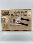 Ball Monogrammer Box Up To 3 Initials Clubhouse Collection Gift Golfer. Fixed Price $9.77.
