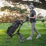 Kvv 3 Wheel Golf Push Cart Ultra Lightweight Smallest Folding Size Open Box. Fixed Price $139.00.