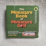 The Miniature Book Of Golf By Mike Vago (2009 Workmans Publishing Hc). Fixed Price $16.99.