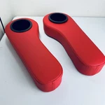 Golf Cart Rear Seat Kit Arm Rest Set With Cup Holder Yamaha Ezgo Universal Red. Fixed Price $63.18.