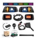 10L0L Deluxe Headlight Tail Kit For Ezgo Txt Golf Cart, With Daytime Ru.... Fixed Price $145.00.