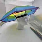 Umbrella Shade Hat Elastic Headband Sport Parade Novelty Lot Of 2 Assorted. Fixed Price $12.00.