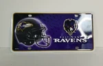 Nfl Baltimore Ravens Metal Vanity Front Plate Tag. Fixed Price $14.99.