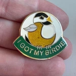 Got My Birdie Golf Achievement Enamel Pin. Fixed Price $8.46.