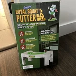 Gagster Royal Putter - Toilet Golf Bathroom Game Set Squatting. Fixed Price $29.99.