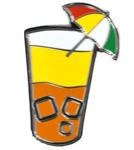 Arnold Palmer Custom Shape (ice Tea) Logo Golf Ball Marker. Fixed Price $9.95.