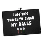 Magnetic Golf Towel, Microfiber Waffle Design With Clip - Clean Balls. Fixed Price $32.45.