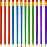 12 Pcs Erasable Checking Pencils, Pre-sharpened, For Marking, Coloring, Tests.... Fixed Price $13.07.