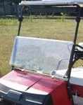 3/16" Tinted Fold Down Golf Cart Windshield For Ezgo Marathon 1986-1994.5. Fixed Price $117.29.